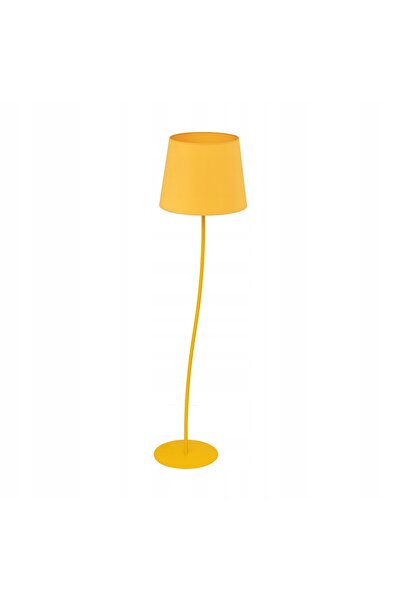 TK-Lighting Lampă de noapte NICOLA, abajur galben, 1xE27, 37cm, lampă de masă...