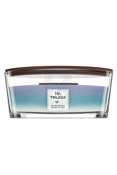 WoodWick Трилогия Успокояващ ретрит 453.6 г