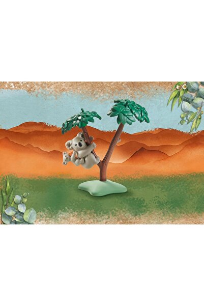 Playmobil Set de jucării Wiltopia Koala pentru bebeluși cu accesorii și figurine