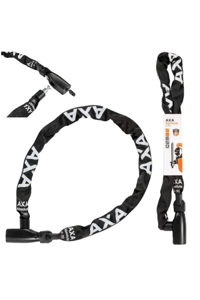 Axa Antifurt bicicletă cu lanț absolut 110 cm / 8 mm