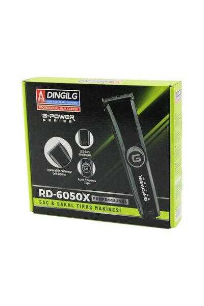 Genel Markalar Mr.Trimmer RD-6050 Saç Sakal Kesme ve Traş Makinesi Ayarlı Bıç...