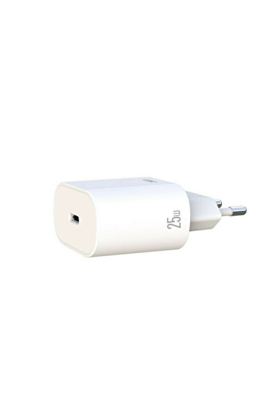 OEM Φορτιστής Χωρίς Καλώδιο με Θύρα USB-C 25W Power Delivery Λευκό (L 91)
