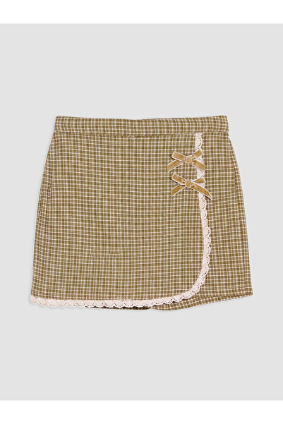 LC Waikiki Girl's Shorts Skirt and Pantyhose