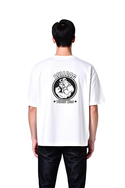 PayBuy Bulldog Fitness Club Printed Men's Oversize T-Shirt