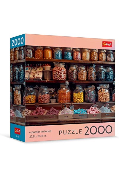 Trefl Puzzle 2000 Colecția Us Borcane de Bucurie cu Poster Inclus
