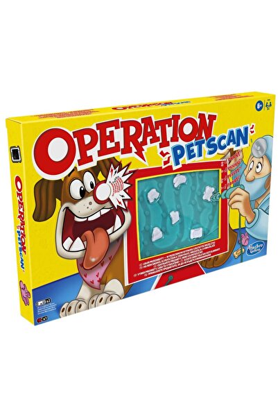 Hasbro Interactive Operațiunea: Joc de societate Pet Scan Family cu sonerie e...