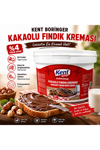 KENT FINDIK KREMASI 5KG