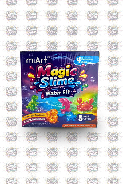 snack zotic Magic Slime Water Elf Magic Gel Figure Making Set - Farm Animals ...