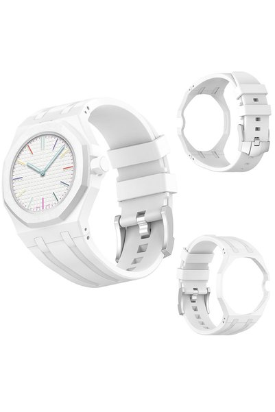 Choice9 حافظة حماية صلبة من البولي كربونات 2 في 1 من Royal POP White-3 + حزام...