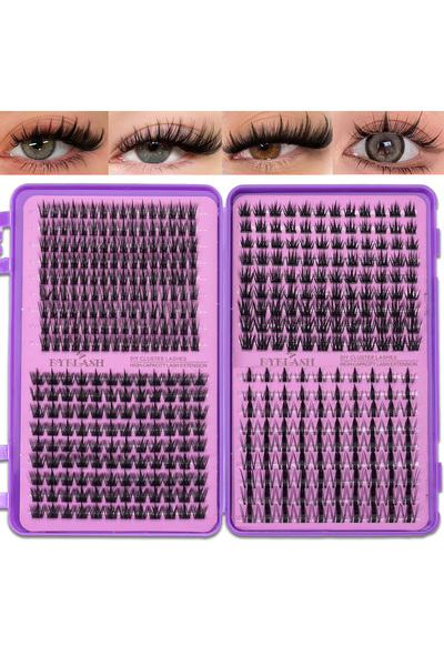 Choice3 n02-026 Mix Eyelashes Clusters Manga Eyelash Extension Cluster Lashes...