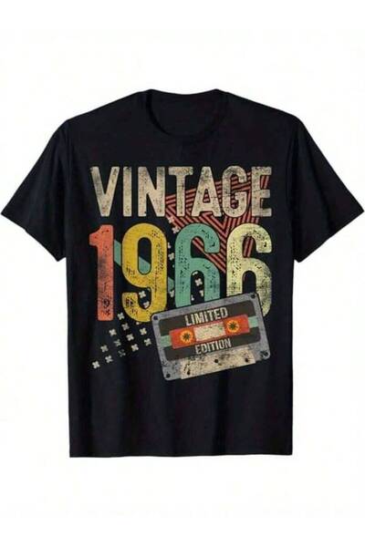 45 BPM Limited Edition-Shirt From 1966 - Retro Graphic Design Featuring 'Vint...