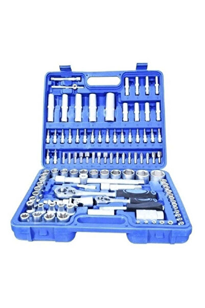 Generic Trusă de Scule 108 Piese, Chei Tubulare Chrome Vanadiu