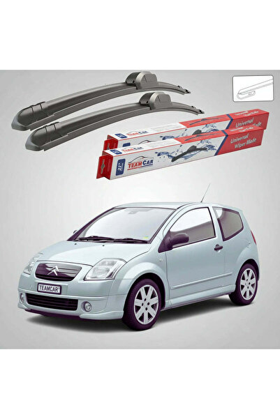 TEAMCAR Windshield Wipers Citroën C2 Gen I JM Hatchback 2003-2009 | Front Set...