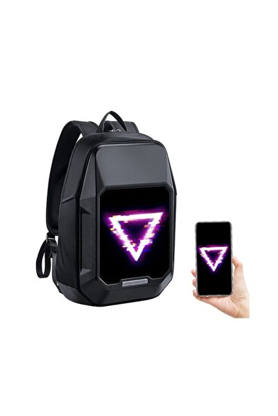 DIVOOM Cyberbag Pixel Art LED Backpack - BLACK