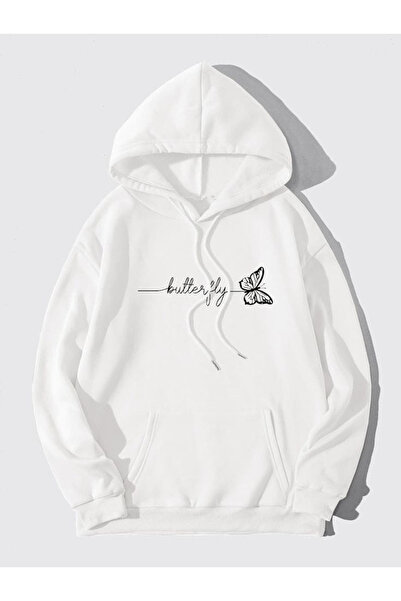 bellanova Unisex Printed Hooded Sweatshirt