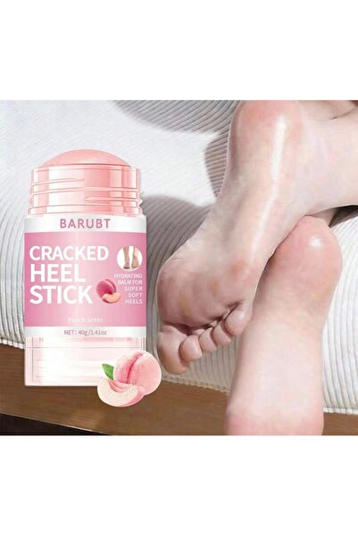 BARBET بلسم ستيك BARUBT لعلاج تشققات الكعبين والجفاف بخلاصة الخوخ والسكوالين ...