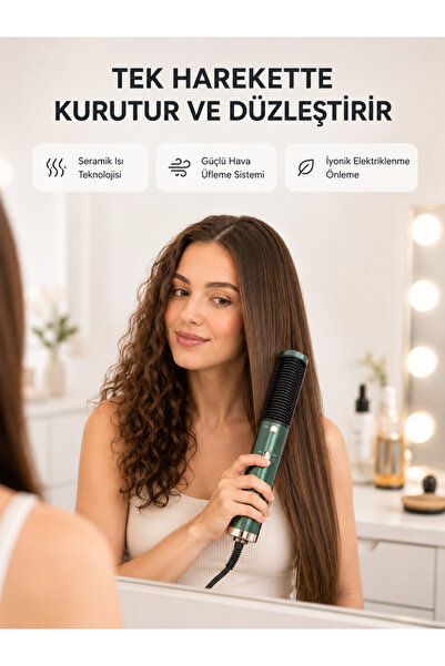 izbul مكواة فرد الشعر ذات الألواح السيراميكية – 200 ° حرارة قابلة للتعديل، تق...