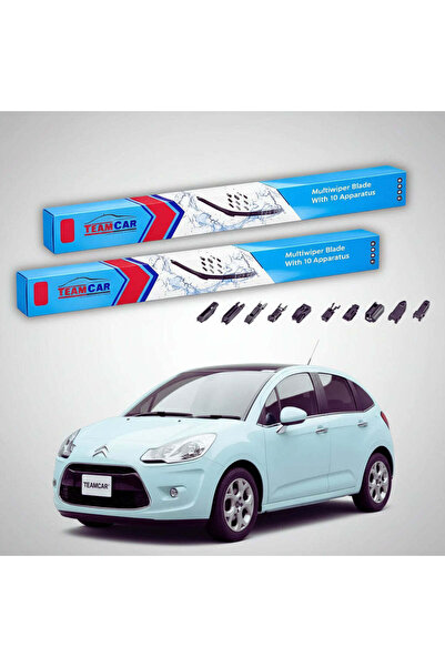 TEAMCAR Lamele ștergătoare de parbriz Citroën C3 Gen II A51 Hatchback 2009-20...