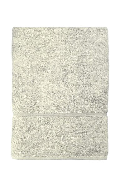Generic Brand Fauna Jakarli Bamboo Bath Towel Dark Beige