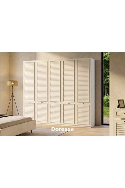 Doressa Living Hella 5 Kapılı Gardırop
