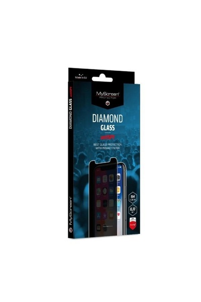 MyScreen MS antiSPY Διαμαντένιο Σκληρυμένο Γυαλί για iPhone 13 Pro Max 6.7 "