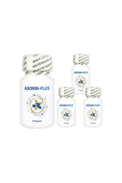 ALSHOP Axorin Plus 4 Adet Erkeklere Özel Rahatlamaya Cüce Palmiye Çinko Beta-...