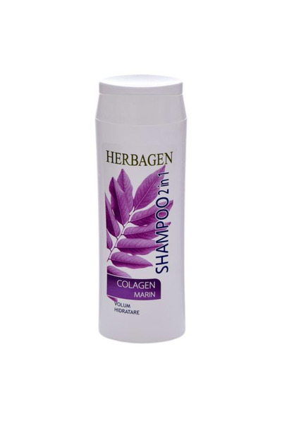 Herbagen Sampon 2 in 1 cu Colagen Marin pentru Volum si Hidratare Herbagen, 2...