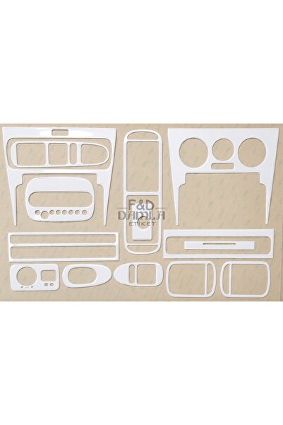 FD Damla Etiket Seat Toledo - Leon 1999-2002 Dashboard Console Trim Front Che...