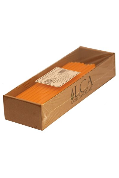 LCA Set 3 x 70 Lumanari Menaj Portocaliu