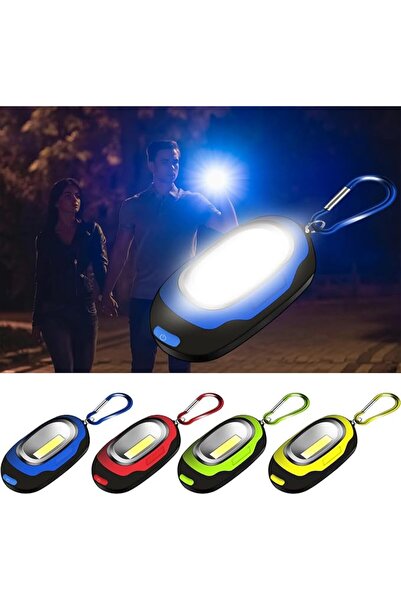 GENERAL OneNine Keychain LED Flashlight, 4pcs Mini COB Keychain Work Light Ti...