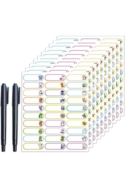 Lonimia Reusable Baby Bottle Labels for Daycare 300pcs, Waterproof Name Label...