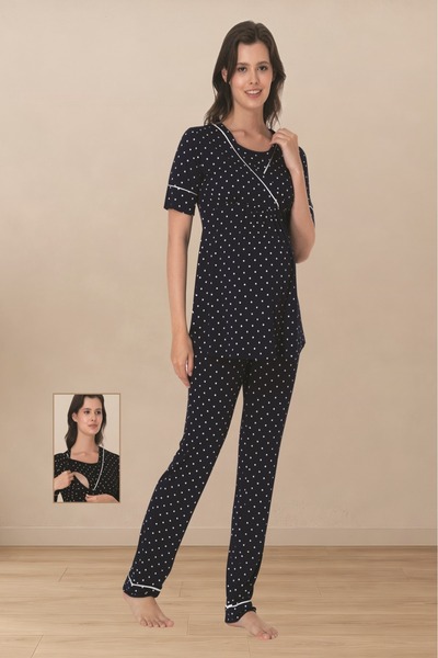 Puerpera Effortt Maternity and Breastfeeding Pajama Set 2082