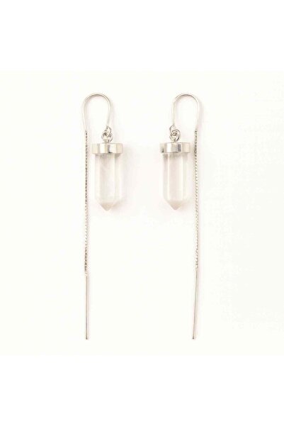craftmystic Claritate mentala si purificare - Cercei lungi din argint 925 cu ...