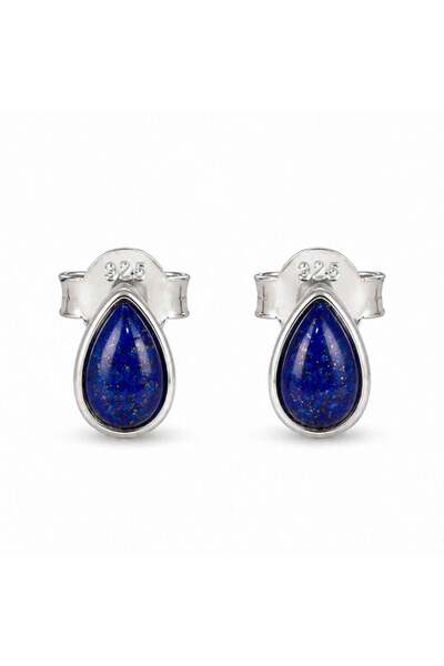 craftmystic Cercei argint 925 lacrima cu Lapis Lazuli - claritate si increder...