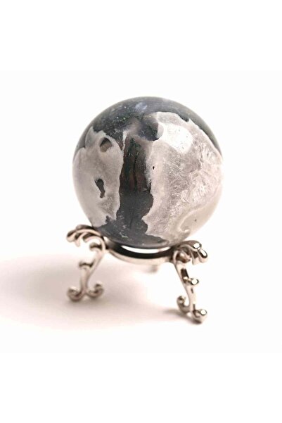 craftmystic Sfera Agat muschi (Moss Agate) 50-55 mm - Echilibru si Conexiune ...