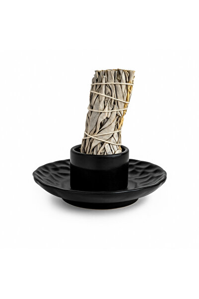 craftmystic Black Lotus Design Stand – For accessories, purification and ener...