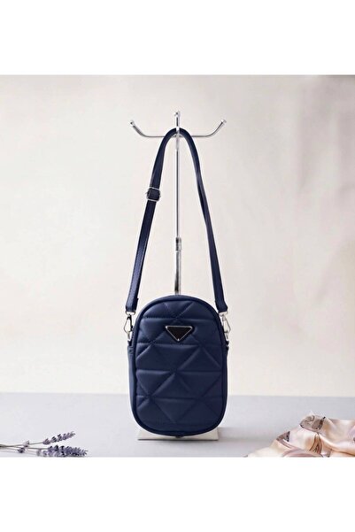 addy Quilted Patterned Vertical Multi-Purpose Phone Cross Shoulder Bag for Da...