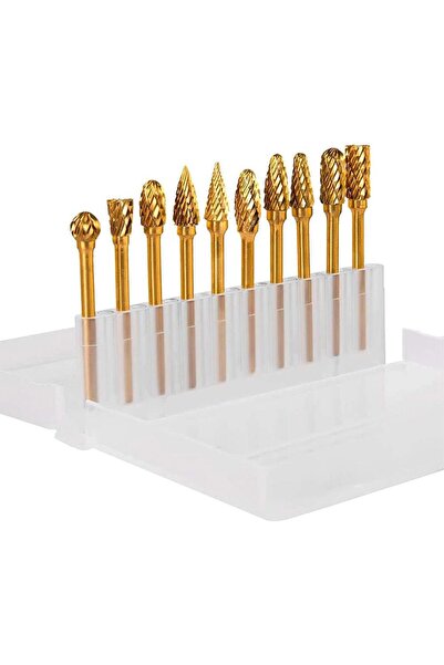 Titi 6588 Mini Karbür Freze Uç Seti 10 Parça (Sap: 3mm)