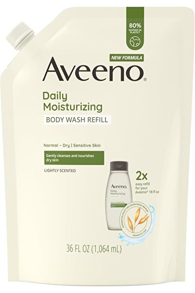 AVEENO , Active Naturals, Daily Moisturizing Body Wash, 18 fl oz (532 ml)