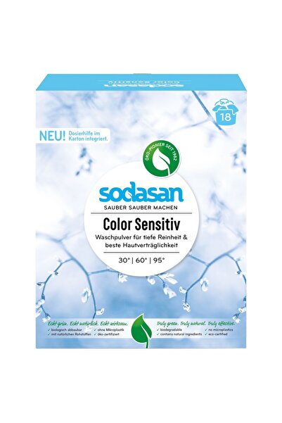 Sodasan Detergent pudră pentru haine colorate, 1.01kg