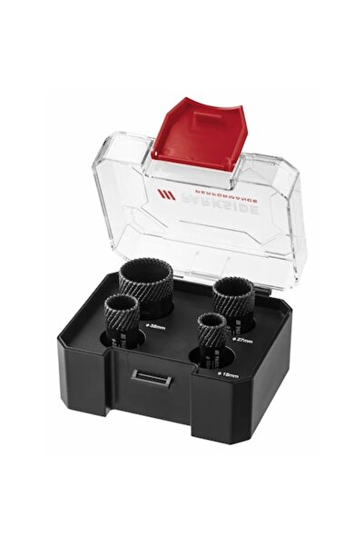 PARKSIDE Set de 4 carote diamantate pentru polizor unghiular cu soclu M14, PA...