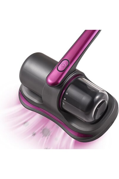 MACVI Aspirator fără fir pentru acarieni 8000 Pa — Curățare în profunzime UVC...