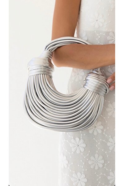 Angelovia Gold Ring Shaped Women's Evening Dress Bag