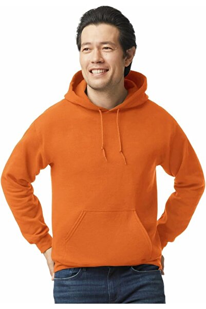 GILDAN Men's Fleece Hooded Sweatshirt