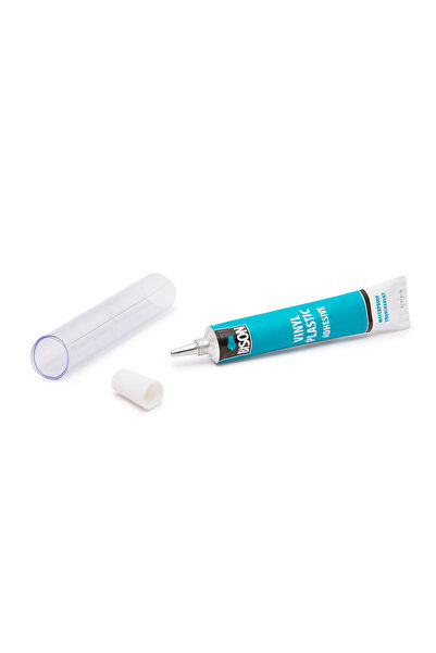 Alista Home Adeziv PVC cu folie de reparații, transparent, impermeabil, pentr...