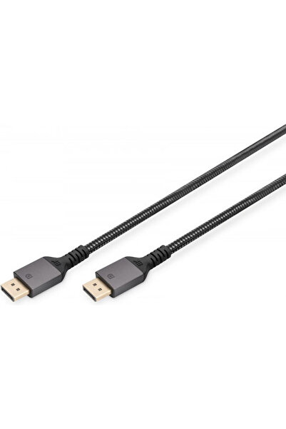 Digitus Καλώδιο DisplayPort αρσενικό - DisplayPort αρσενικό 1μ Μαύρο (DB-3402...