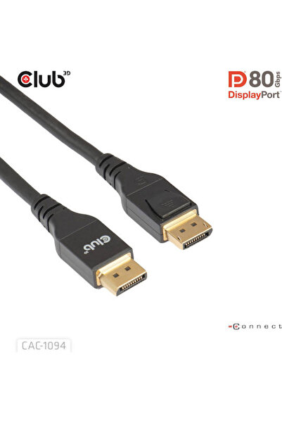 Other Καλώδιο Club3D DisplayPort αρσενικό - DisplayPort αρσενικό 2μ Μαύρο (CA...