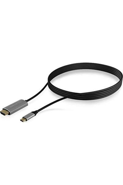 ICY BOX Καλώδιο HDMI Αρσενικό - USB-C Αρσενικό Μήκος 1.8μ Μαύρο Κωδικός: IB-C...