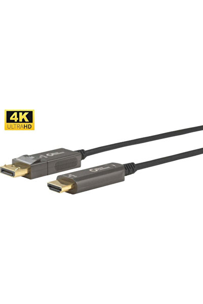 MicroConnect Καλώδιο DisplayPort Αρσενικό σε HDMI Αρσενικό 10μ Μαύρο