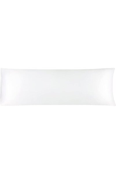 uxcell Body Pillow Cover 20x48 Inch Navy Silky Satin Body Pillowcases for Hai...